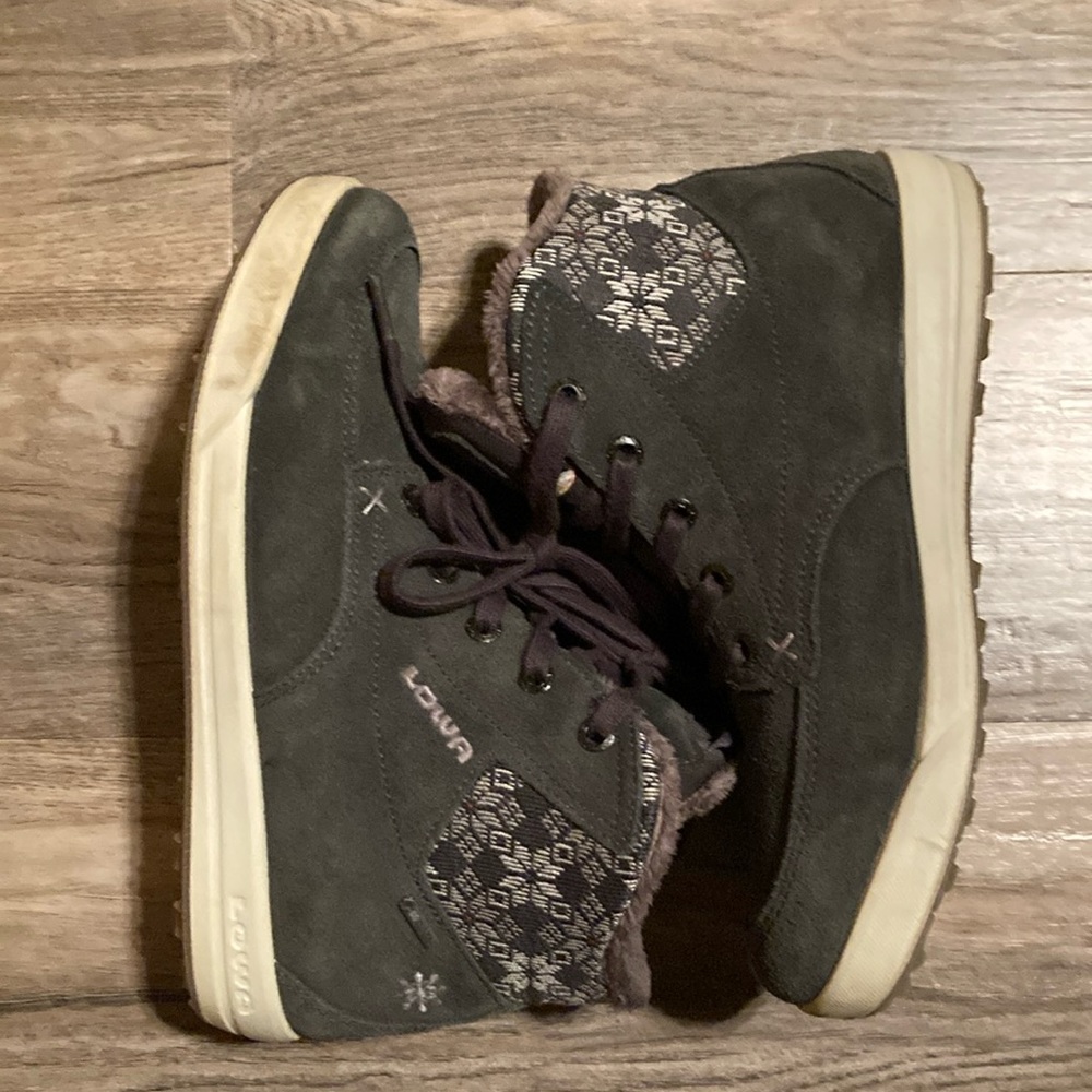 Lowa Grey Mosca GTX Qc Women's Shoes winter booties, hiking boots